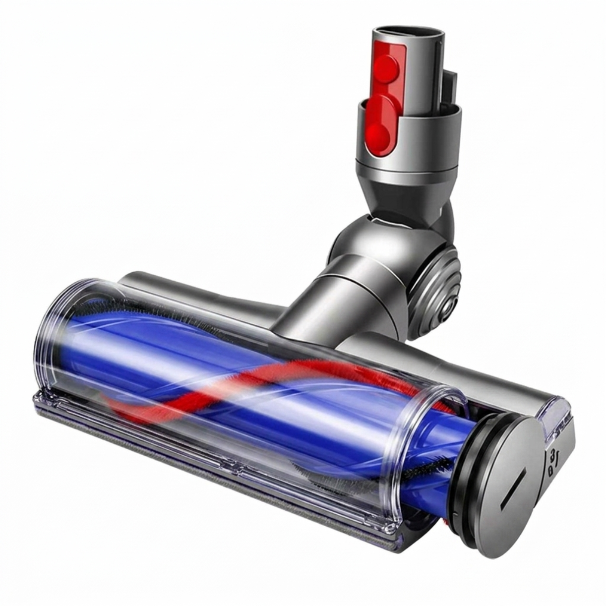 Replacement Electric Floor Roller Brush for Dyson V7 V8 V10 V11 - Cross Tangle