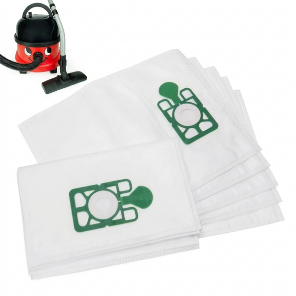 Vacuum Dust Bags for Henry Hoover, Hetty & Numatic - Pack of 10